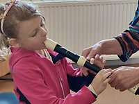 Flöte spielen Schönebeck